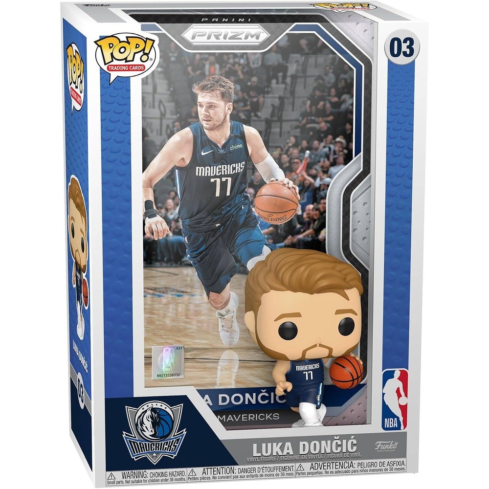 Funko Pop Trading Cards Panini Prizm Luka Doncic Dallas Mavericks Figure 03